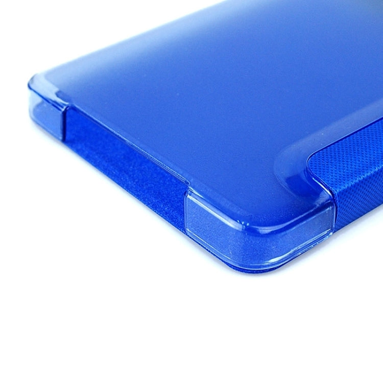 Leather Cover Connect Translucence PC Back Shell Protective Case with Caller ID Window for Galaxy A3 / A300