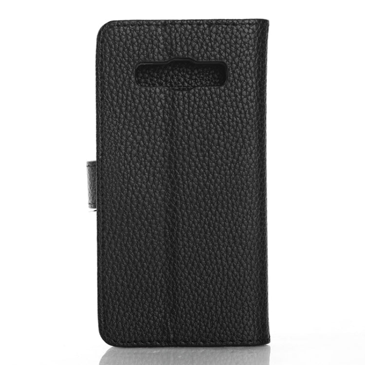 Litchi Texture Horizontal Flip Magnetic Buckle Leather Case with Card Slots & Wallet & Holder for Galaxy Core Prime / G360