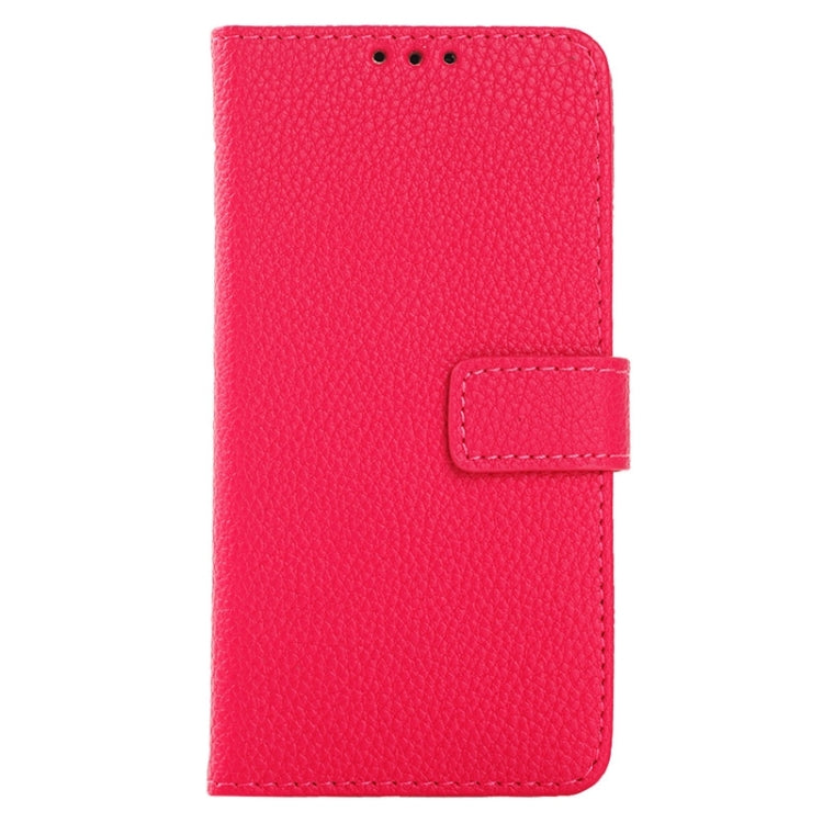 Litchi Texture Horizontal Flip Magnetic Buckle Leather Case with Card Slots & Wallet & Holder for Galaxy Core Prime / G360