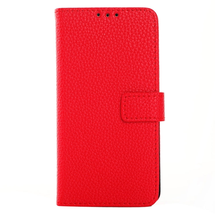 Litchi Texture Horizontal Flip Magnetic Buckle Leather Case with Card Slots & Wallet & Holder for Galaxy Core Prime / G360