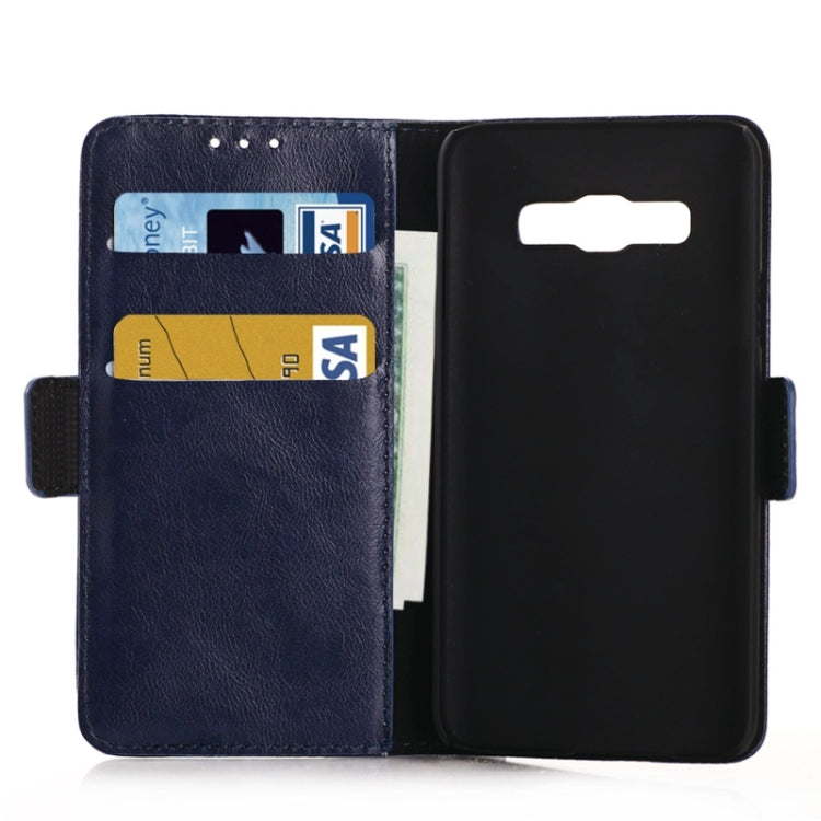 Oil Skin Texture Horizontal Flip Leather Case with Card Slots & Wallet & Holder for Galaxy Core Prime / G360