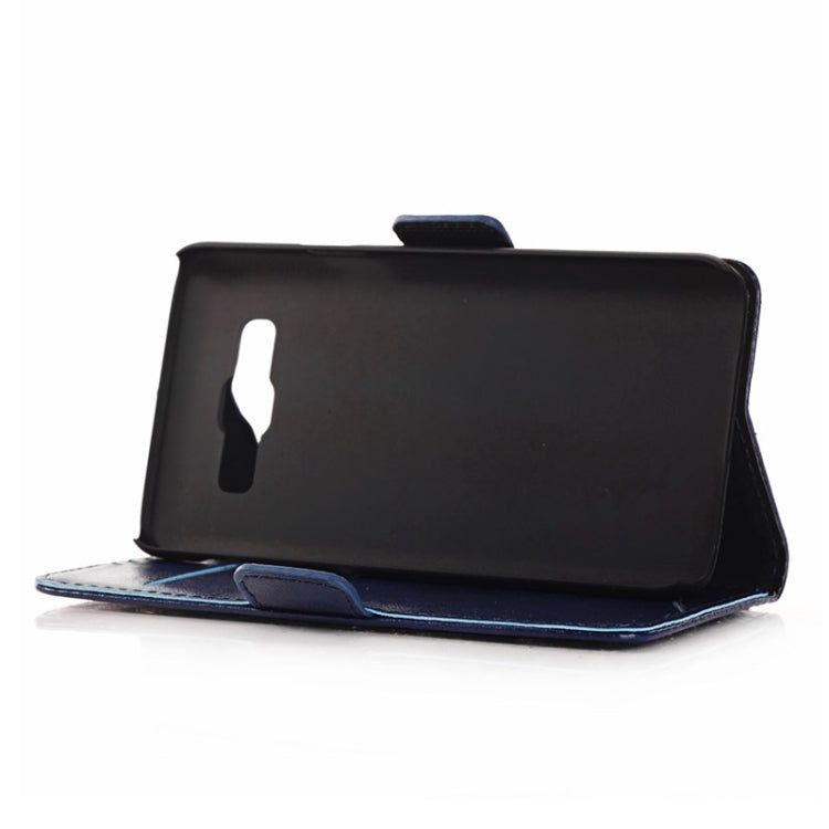 Oil Skin Texture Horizontal Flip Leather Case with Card Slots & Wallet & Holder for Galaxy Core Prime / G360