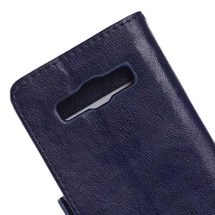 Oil Skin Texture Horizontal Flip Leather Case with Card Slots & Wallet & Holder for Galaxy Core Prime / G360