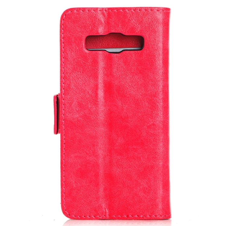 Oil Skin Texture Horizontal Flip Leather Case with Card Slots & Wallet & Holder for Galaxy Core Prime / G360