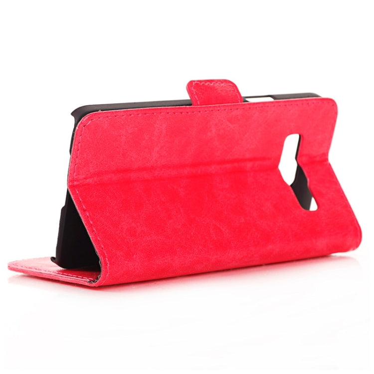 Oil Skin Texture Horizontal Flip Leather Case with Card Slots & Wallet & Holder for Galaxy Core Prime / G360