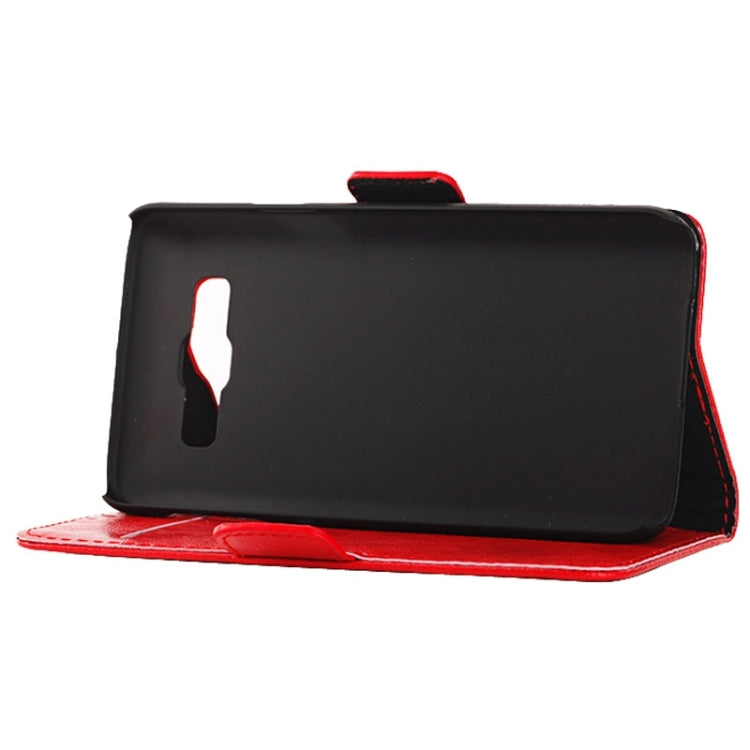 Oil Skin Texture Horizontal Flip Leather Case with Card Slots & Wallet & Holder for Galaxy Core Prime / G360