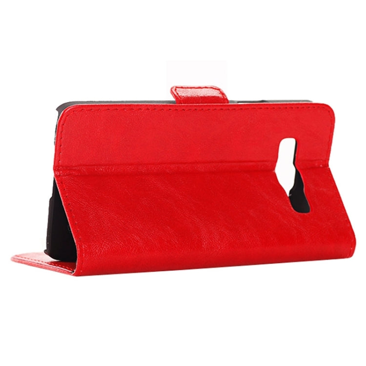 Oil Skin Texture Horizontal Flip Leather Case with Card Slots & Wallet & Holder for Galaxy Core Prime / G360