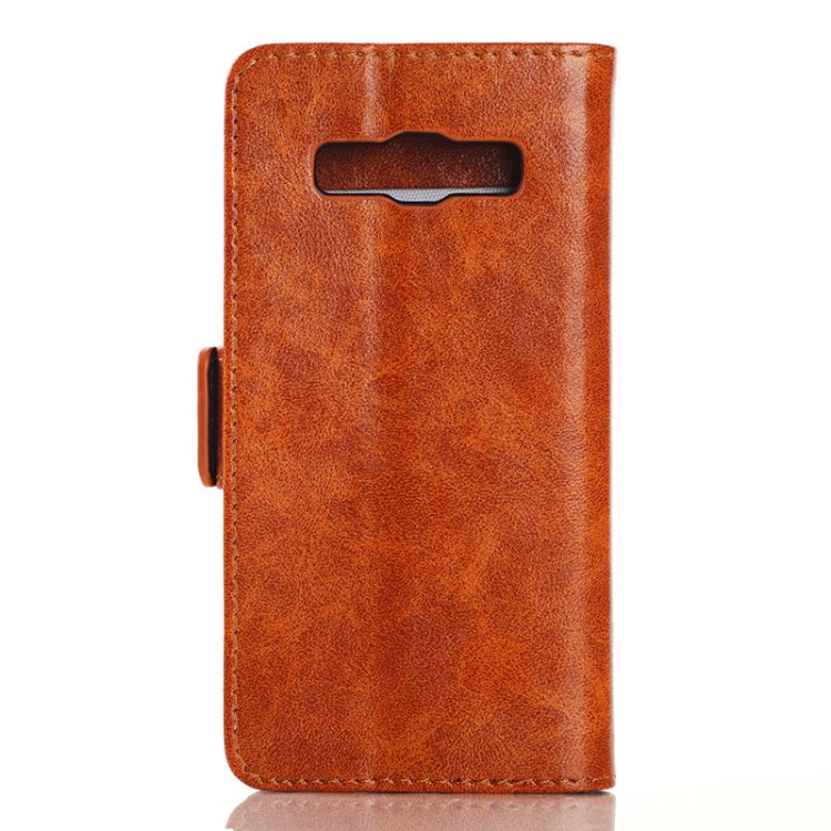 Oil Skin Texture Horizontal Flip Leather Case with Card Slots & Wallet & Holder for Galaxy Core Prime / G360
