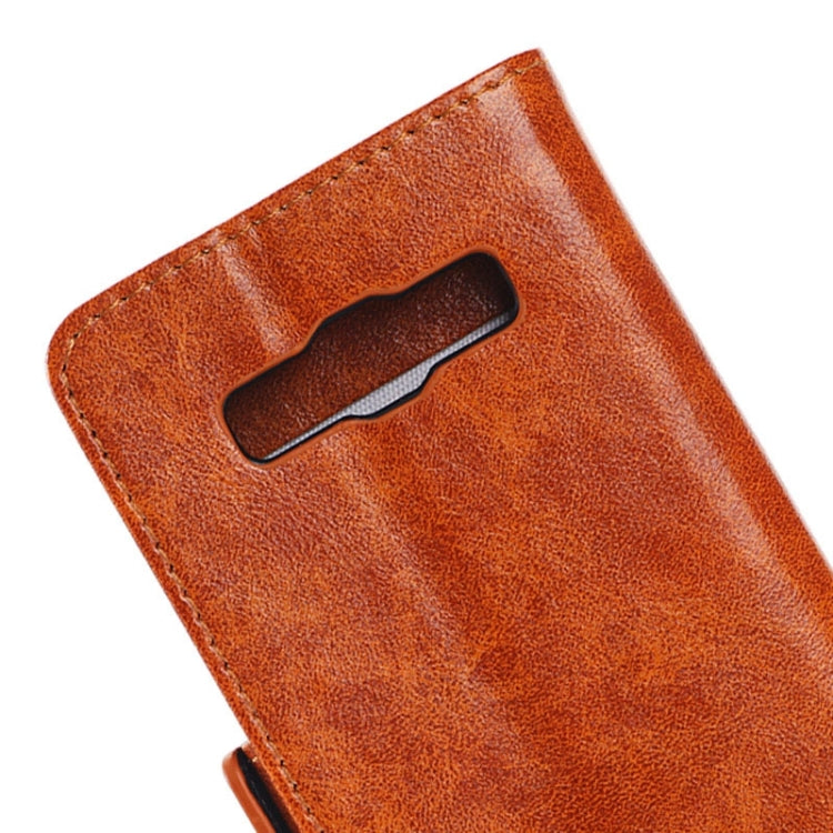Oil Skin Texture Horizontal Flip Leather Case with Card Slots & Wallet & Holder for Galaxy Core Prime / G360