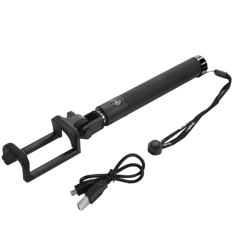 Dispho 7 Sections Adjustable Bluetooth Wireless Self-timer Handheld Monopod for Smartphones, Length: 18-80cm