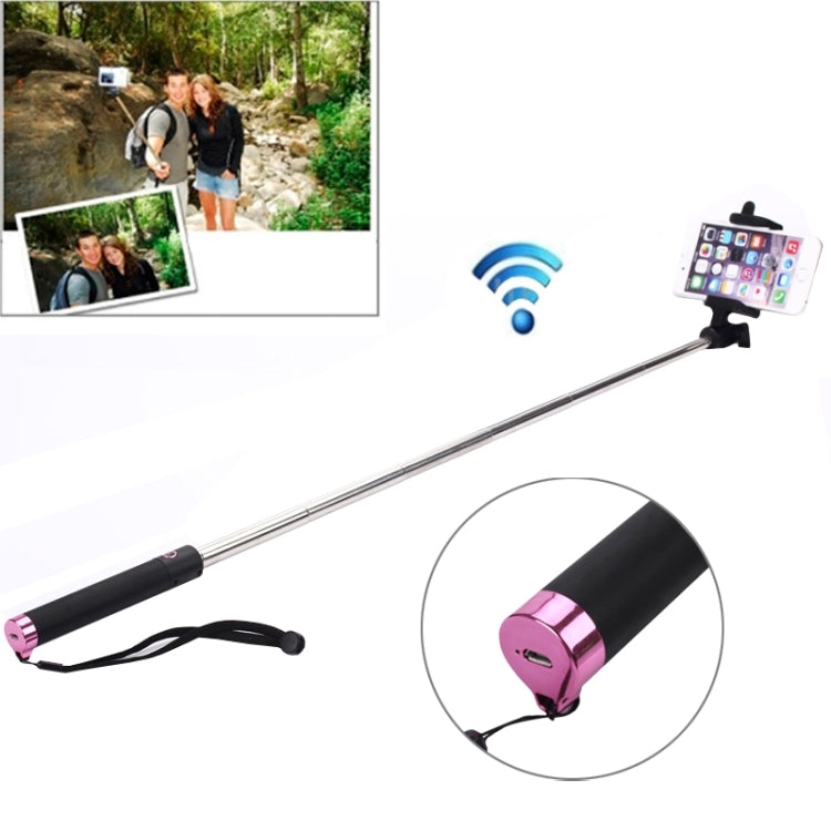 Dispho 7 Sections Adjustable Bluetooth Wireless Self-timer Handheld Monopod for Smartphones, Length: 18-80cm