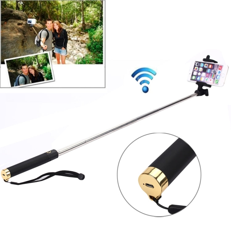 Dispho 7 Sections Adjustable Bluetooth Wireless Self-timer Handheld Monopod for Smartphones, Length: 18-80cm