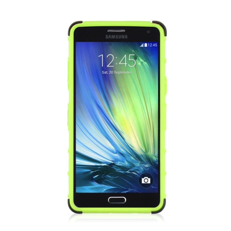 2 in 1 Tire Texture Protective Case with Holder For Galaxy A3