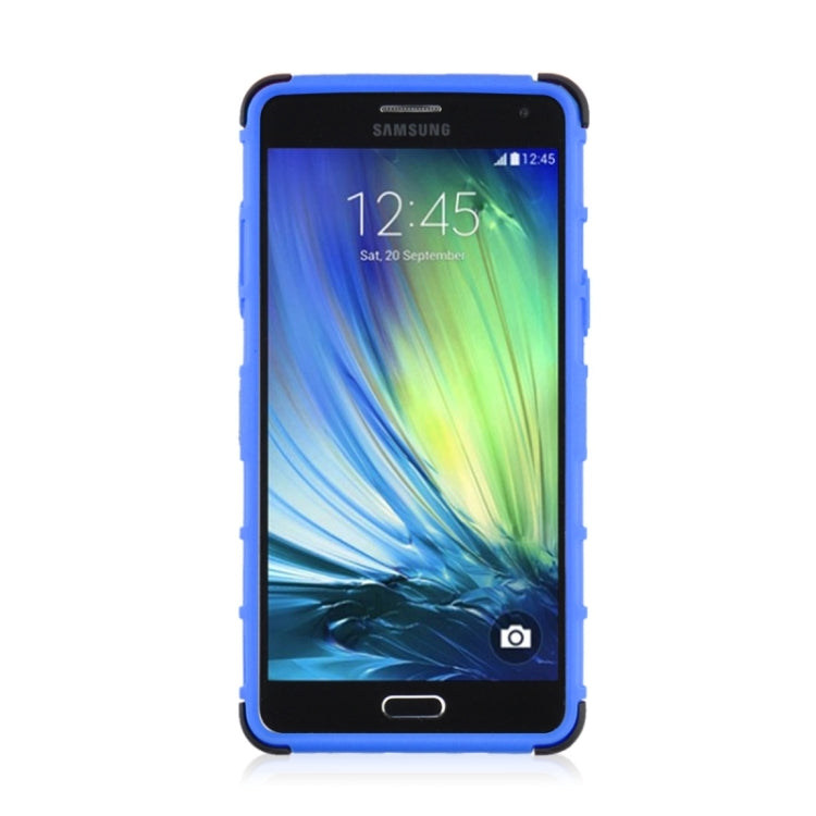 2 in 1 Tire Texture Protective Case with Holder For Galaxy A3