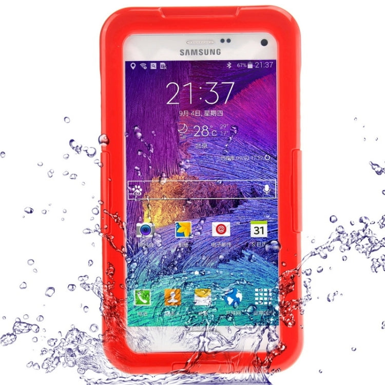 IP68 Waterproof Protective Case with Lanyard for Galaxy Note4 / N9100