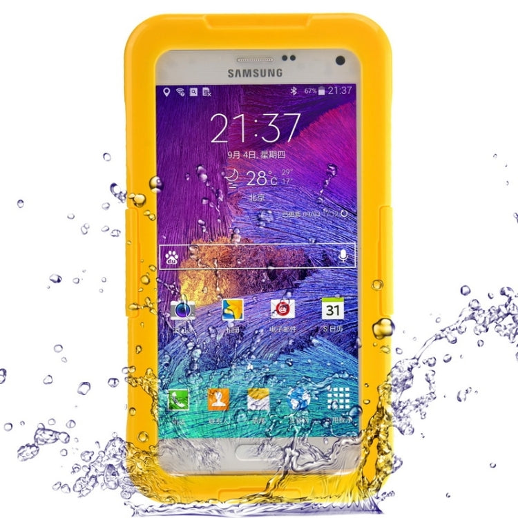 IP68 Waterproof Protective Case with Lanyard for Galaxy Note4 / N9100