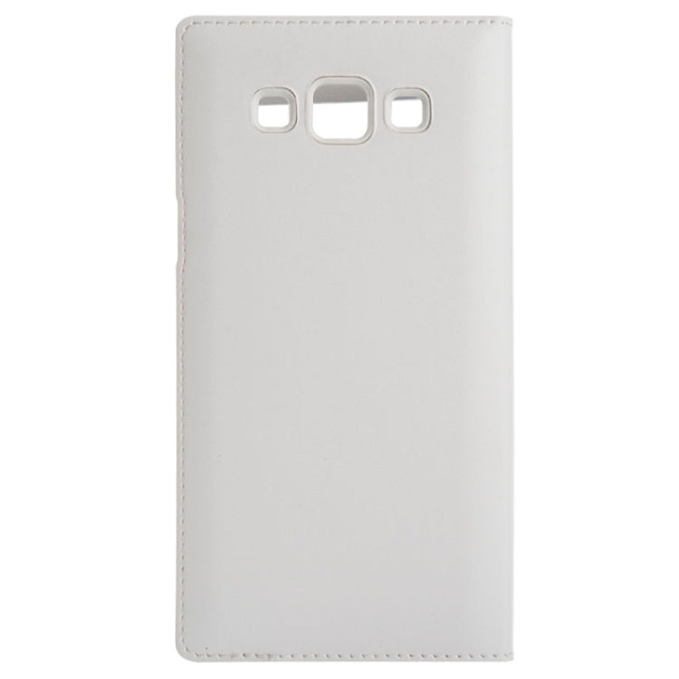 Litchi Texture Horizontal Flip Leather Case with Call Display ID & Sleep / Wake-up Function for Galaxy A5