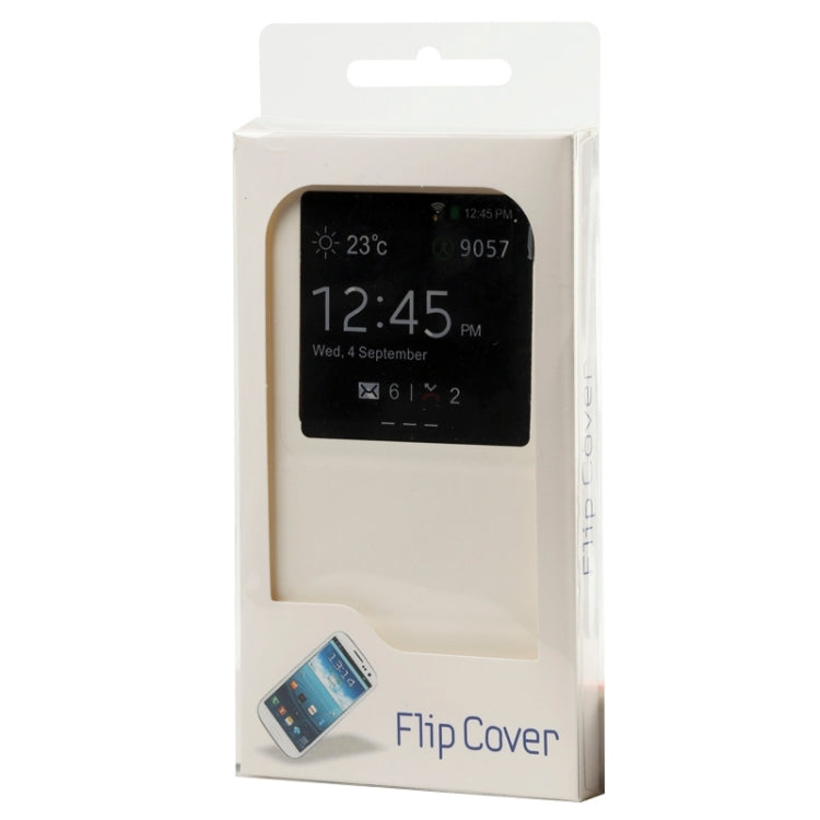 Litchi Texture Horizontal Flip Leather Case with Call Display ID & Sleep / Wake-up Function for Galaxy A5