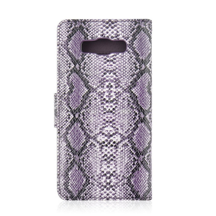 Snakeskin Texture Horizontal Flip Leather Case with Card Slots & Wallet & Holder for Galaxy A7