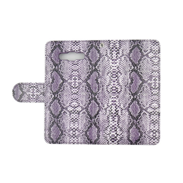 Snakeskin Texture Horizontal Flip Leather Case with Card Slots & Wallet & Holder for Galaxy A7