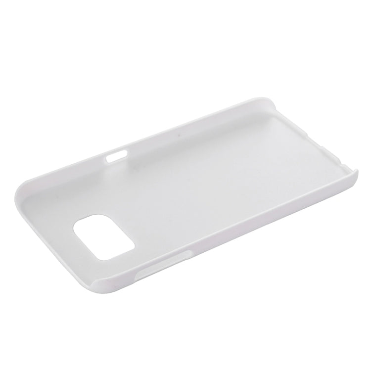 For Galaxy S6 Frosted PC Protective Case(White)