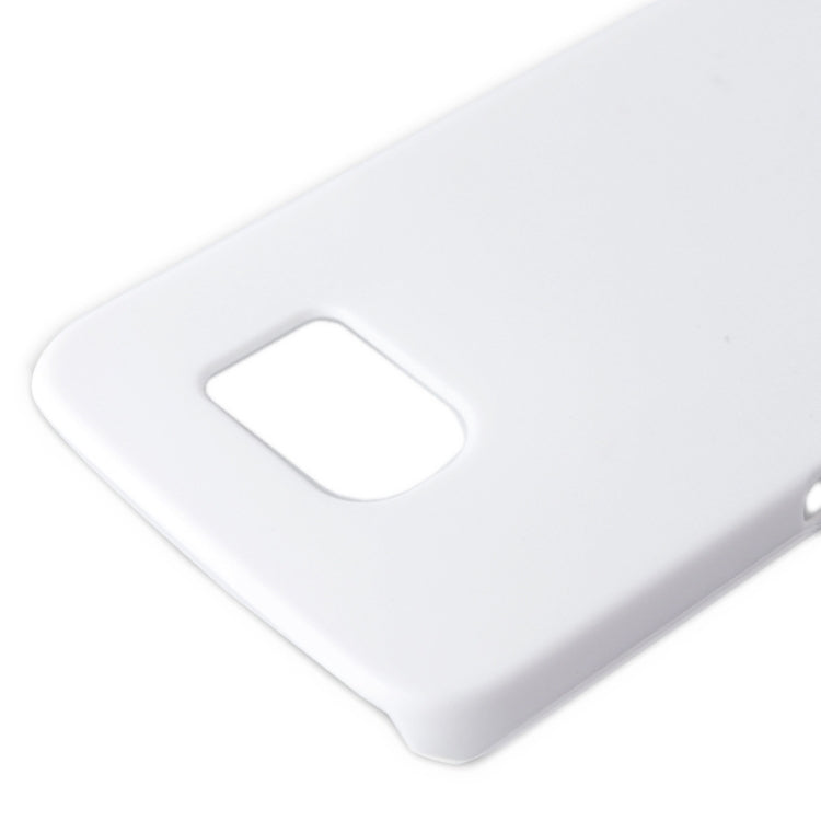 For Galaxy S6 Frosted PC Protective Case(White)