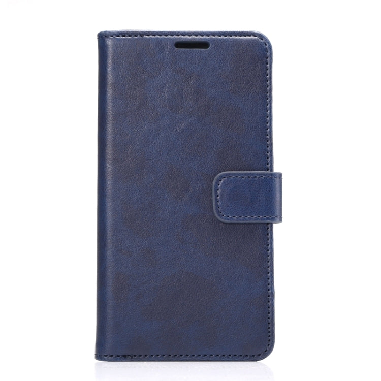 For Galaxy S6 Crazy Horse Texture Horizontal Flip Magnetic Buckle Leather Case with Card Slots & Wallet & Holder