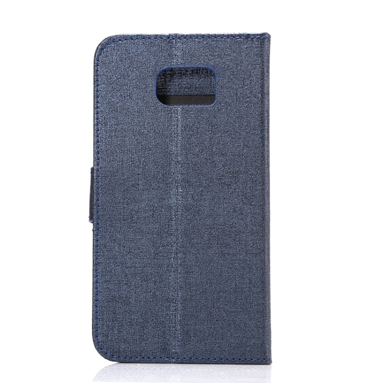 For Galaxy S6 Oracle Texture Horizontal Flip Magnetic Buckle Leather Case with Card Slots & Wallet & Holder