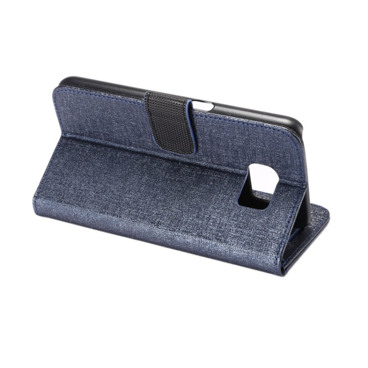 For Galaxy S6 Oracle Texture Horizontal Flip Magnetic Buckle Leather Case with Card Slots & Wallet & Holder