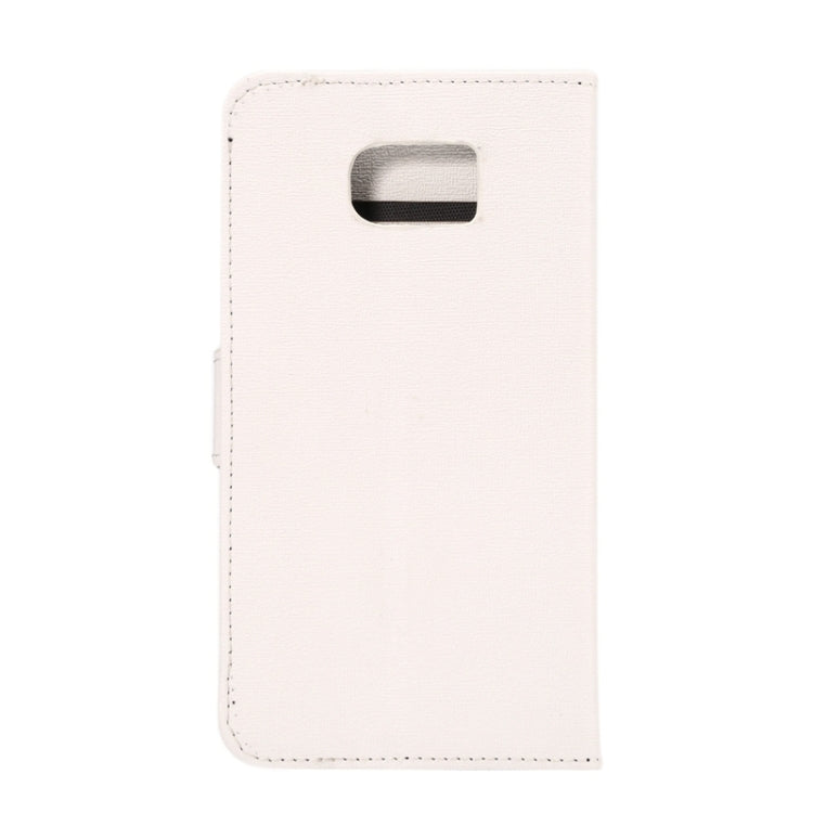 For Galaxy S6 Oracle Texture Horizontal Flip Magnetic Buckle Leather Case with Card Slots & Wallet & Holder