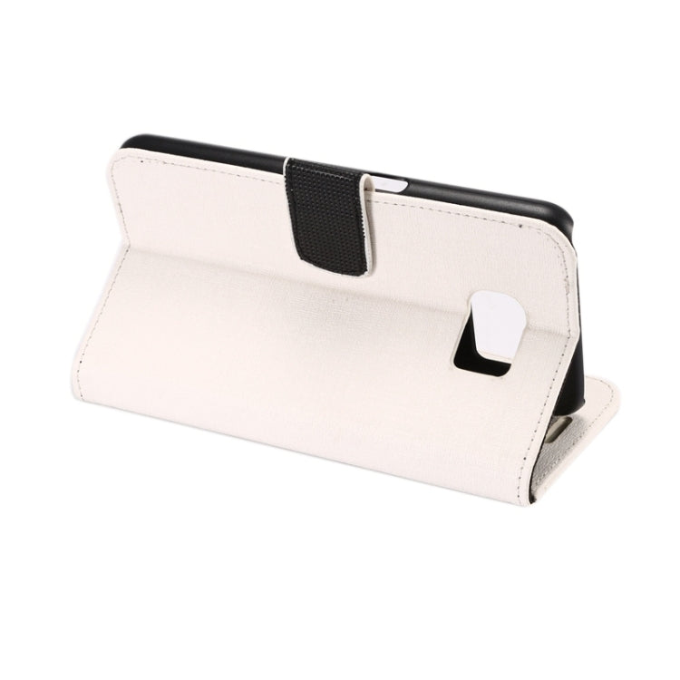 For Galaxy S6 Oracle Texture Horizontal Flip Magnetic Buckle Leather Case with Card Slots & Wallet & Holder