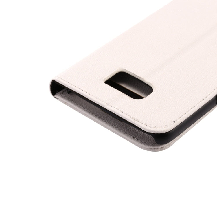 For Galaxy S6 Oracle Texture Horizontal Flip Magnetic Buckle Leather Case with Card Slots & Wallet & Holder