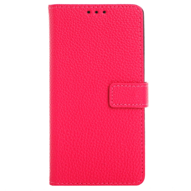 Litchi Texture Horizontal Flip Magnetic Buckle Leather Case with Card Slots & Wallet & Holder for Galaxy A5