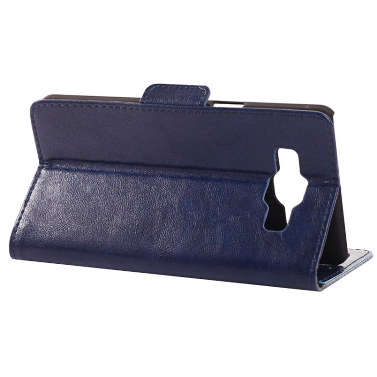Oil Skin Texture Horizontal Flip Leather Case with Card Slots & Wallet & Holder for Galaxy A5