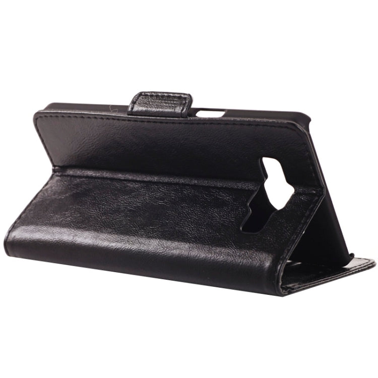 Oil Skin Texture Horizontal Flip Leather Case with Card Slots & Wallet & Holder for Galaxy A3
