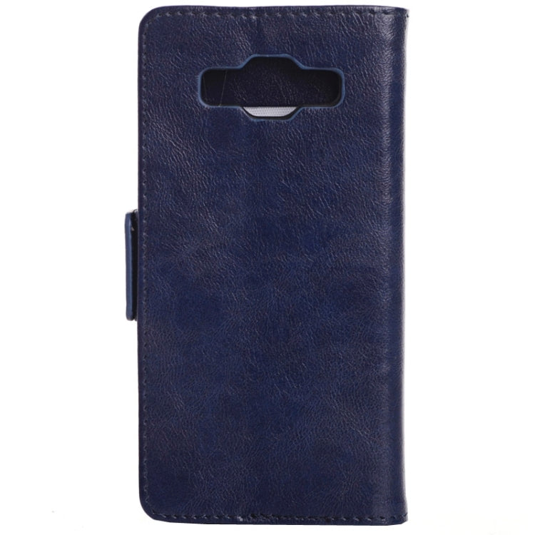 Oil Skin Texture Horizontal Flip Leather Case with Card Slots & Wallet & Holder for Galaxy A3