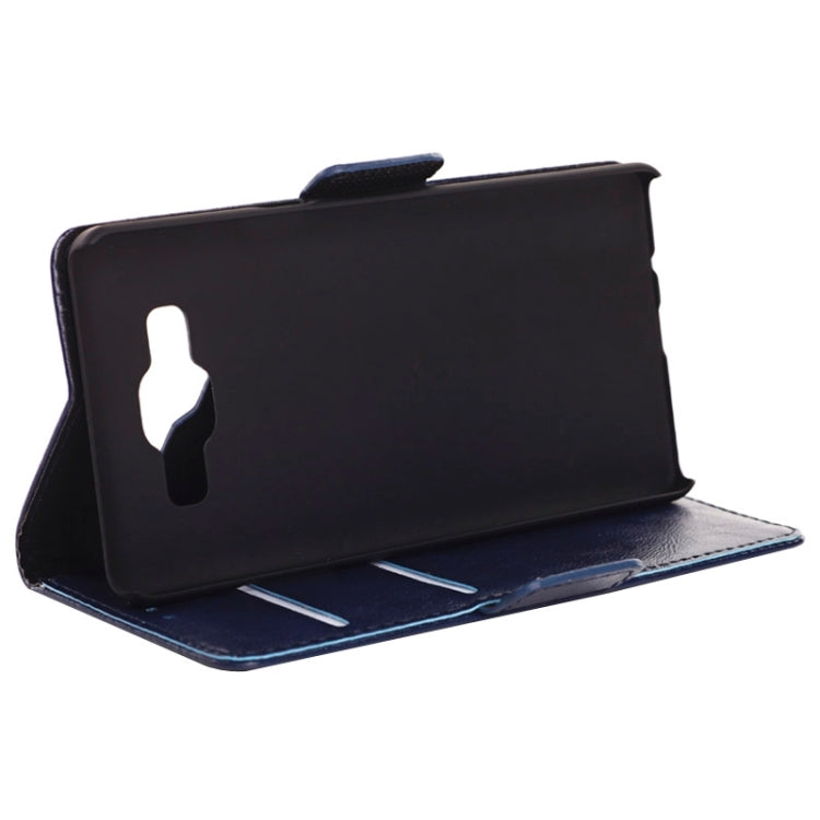 Oil Skin Texture Horizontal Flip Leather Case with Card Slots & Wallet & Holder for Galaxy A3
