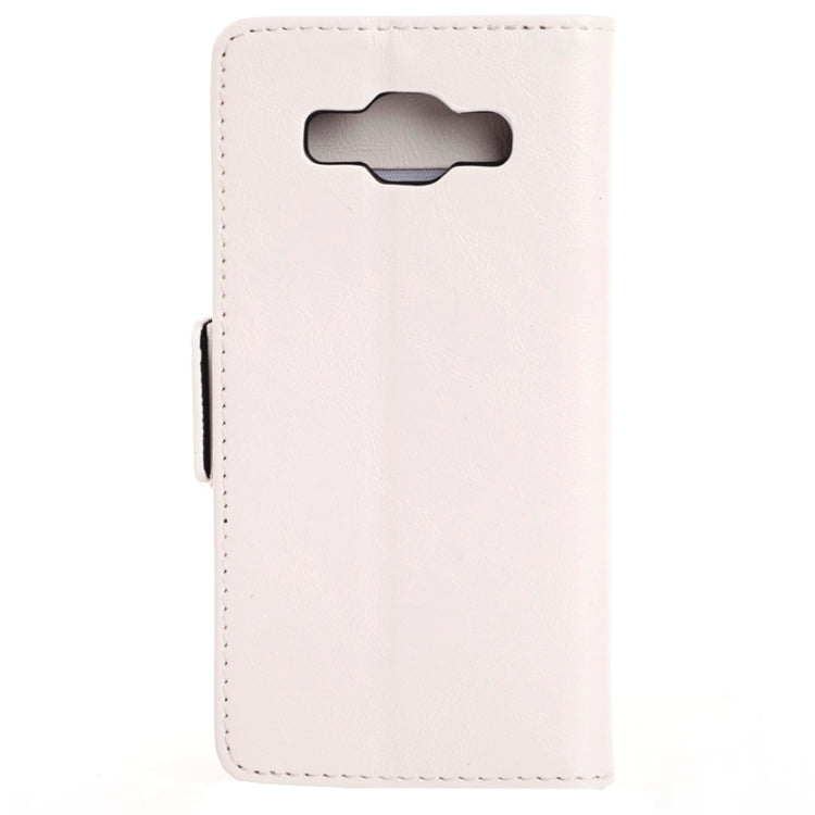 Oil Skin Texture Horizontal Flip Leather Case with Card Slots & Wallet & Holder for Galaxy A3