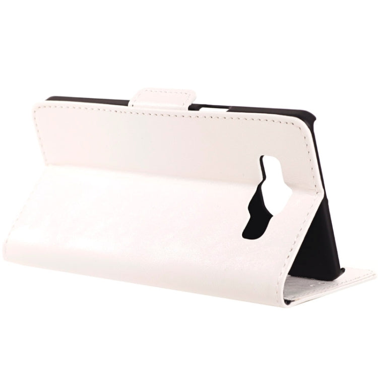 Oil Skin Texture Horizontal Flip Leather Case with Card Slots & Wallet & Holder for Galaxy A3