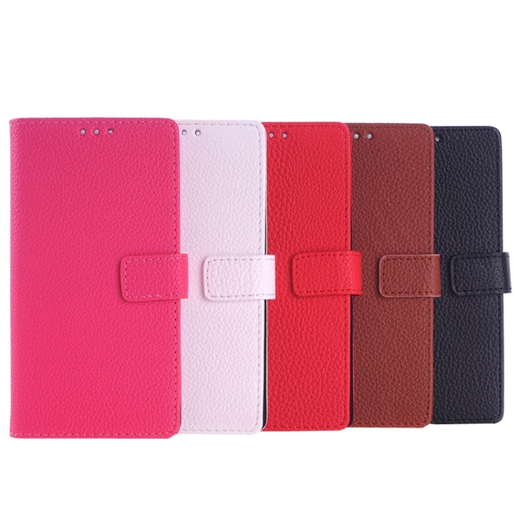 Litchi Texture Horizontal Flip Magnetic Buckle Leather Case with Card Slots & Wallet & Holder for Sony Xperia E3