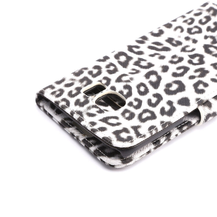 For Galaxy S6 Edge / G925 Leopard Texture Leather Case with Holder & Card Slots & Wallet