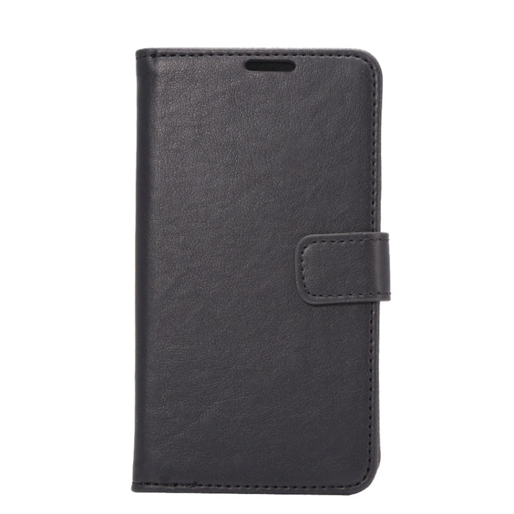 For Galaxy S6 Edge / G925 Crazy Horse Texture Magnetic Snap Leather Case with Holder & Card Slots & Wallet