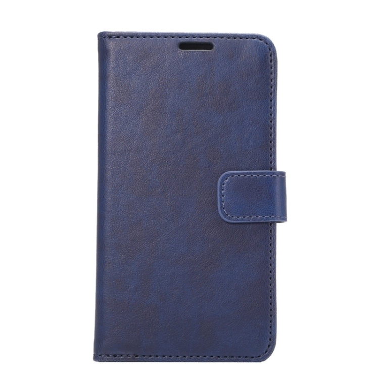 For Galaxy S6 Edge / G925 Crazy Horse Texture Magnetic Snap Leather Case with Holder & Card Slots & Wallet