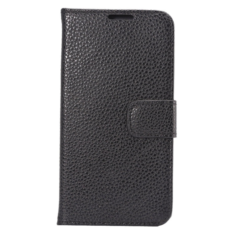 For Galaxy S6 Edge / G9250 Lichee Texture PC PU Leather Case with Holder & Card Slots & Wallet