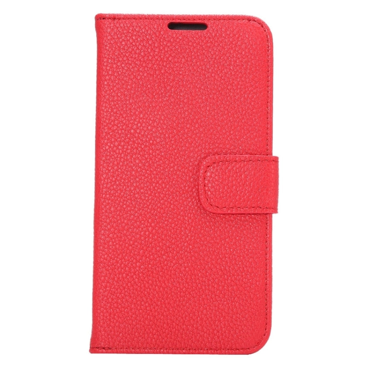 For Galaxy S6 Edge / G9250 Lichee Texture PC PU Leather Case with Holder & Card Slots & Wallet
