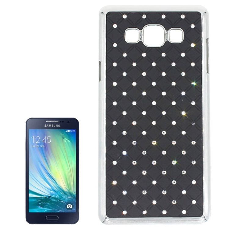 Gypsophila Paniculata Diamond Encrusted Plating Plastic Case for Galaxy A3
