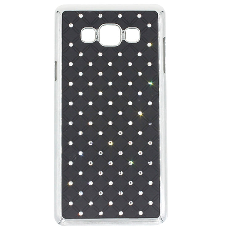 Gypsophila Paniculata Diamond Encrusted Plating Plastic Case for Galaxy A3