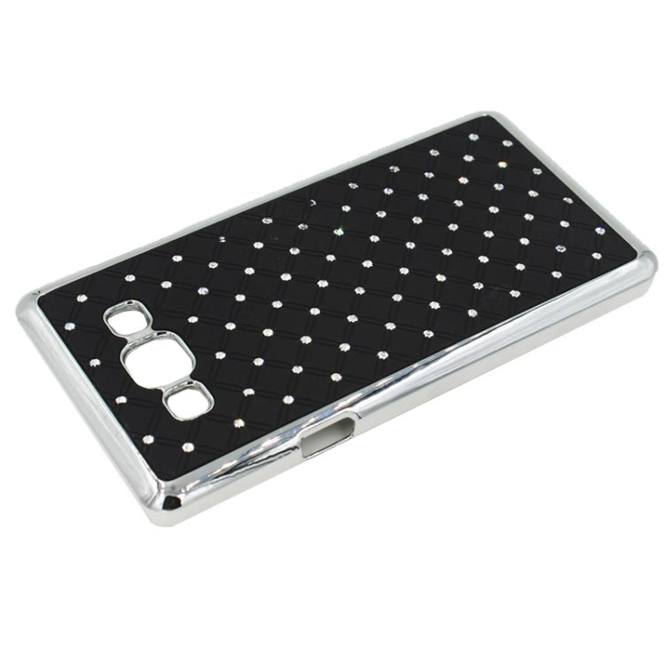 Gypsophila Paniculata Diamond Encrusted Plating Plastic Case for Galaxy A3