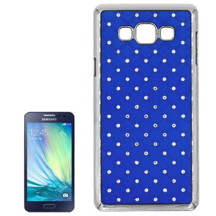 Gypsophila Paniculata Diamond Encrusted Plating Plastic Case for Galaxy A3