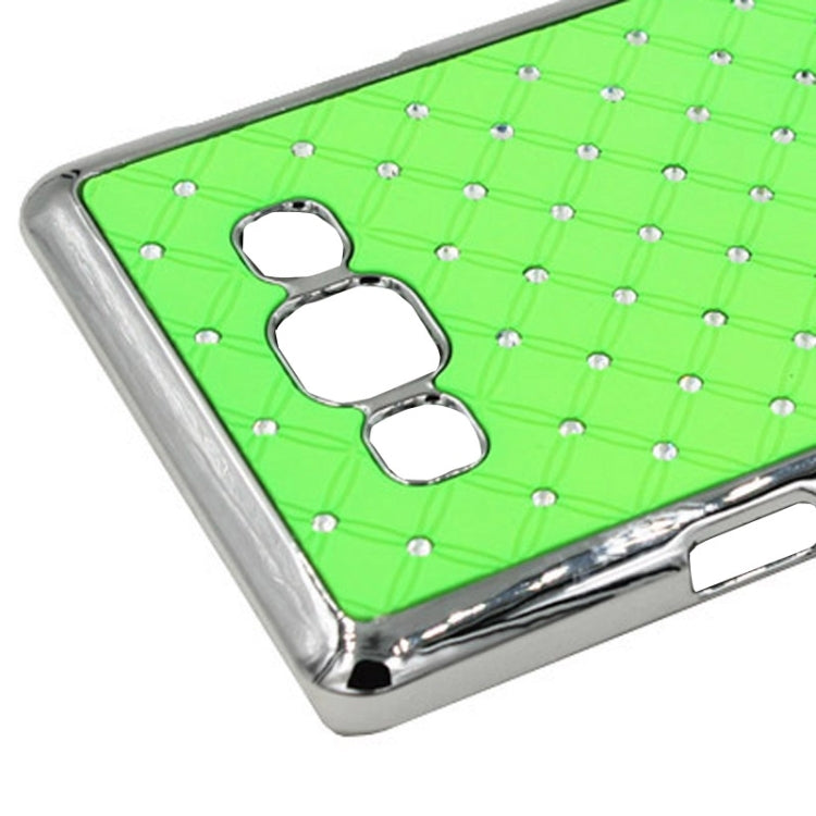 Gypsophila Paniculata Diamond Encrusted Plating Plastic Case for Galaxy A3